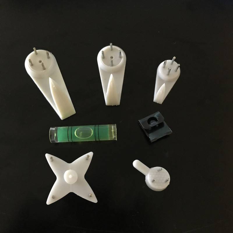 Cross stitch invisible seamless Hook wedding photo digital oil painting seamless nail photo frame photo wall hanging plastic painting hook