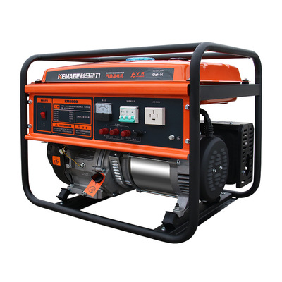 科马汽油发电机8KW三相发电机380V省油电启动小型发电机厂家直销|ms