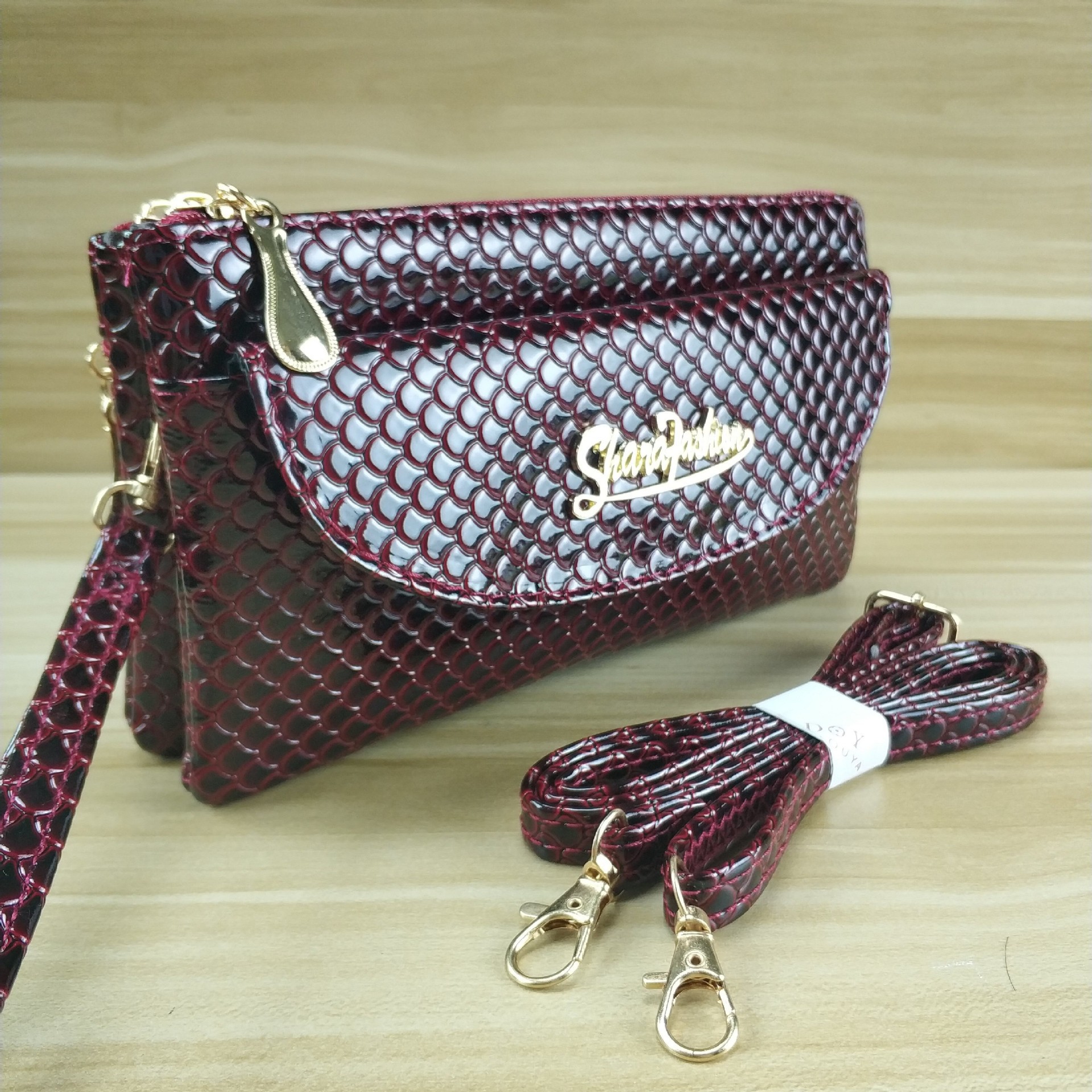 加大号24*14女包包新款时尚潮流单肩斜挎手拿韩版地摊妈妈包|ru