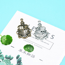 �Ʒ������l 34*21MM�Ͻ����� С̖Ӣ������ DIY�Ͻ���