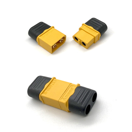 XT60H lithium battery wire connector with wire protection cover scooter/electric vehicle power system terminal block
