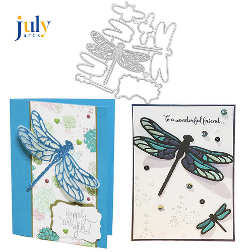 Scrapbooking DIY cutting dies, carbon steel dies, flower press dies, template dragonfly dies