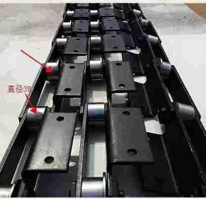 节距160输送链条传动链双节距链板线链条节距P100P125P75P150P175