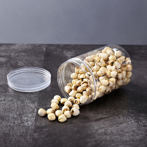 Manufacturer wholesale 8.5*15 plastic bottle PET plastic jar transparent food grade sealed jar 750ml wide mouth bottle