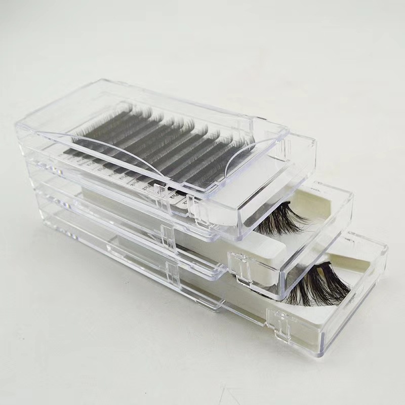 Clover grafted eyelashes pull-out box 3D...