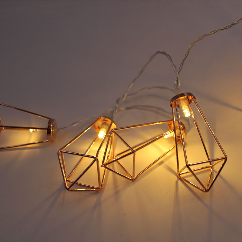 Christmas Fashion Geometric Pvc Party String Lights display picture 4