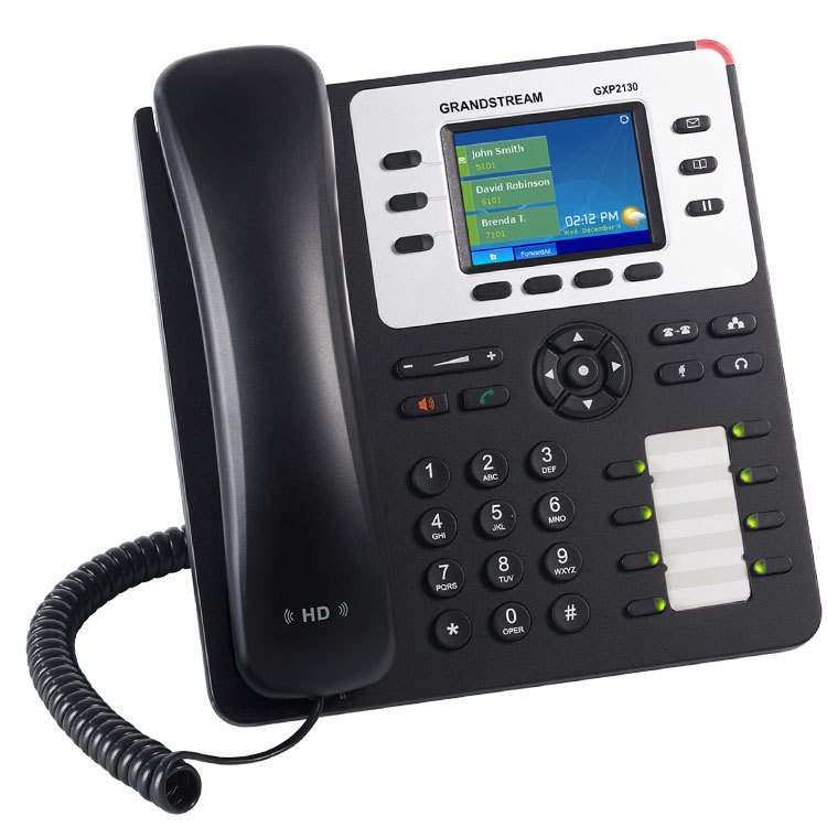 Grandstream潮流 GXP2130 智能高端IP电话SIP电话机彩屏话机