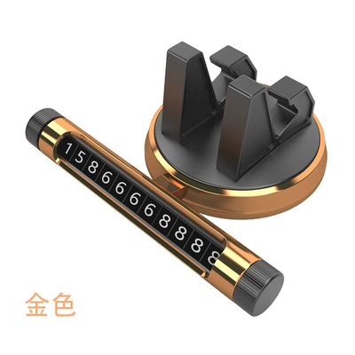 mobile phone bracket hidden – Car phone holder - gold