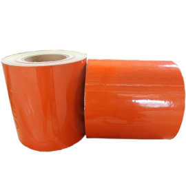 橙色反光贴广告级橙色带油罐车危险品反光标识车辆货车用品车身贴