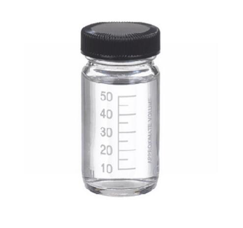 Valumetric无色透明刻度瓶_250mL 黑色酚醛树脂盖 橡胶垫 W216981