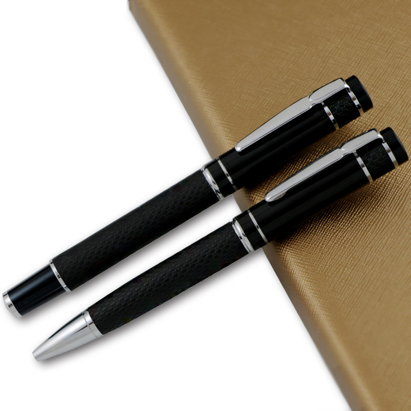 Manufacturer customized business gift PU pair of pens