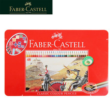 ��FABER-CASTELL�x�ؼ�115848����48ɫ���Բ�ɫ�U�P����о�F��