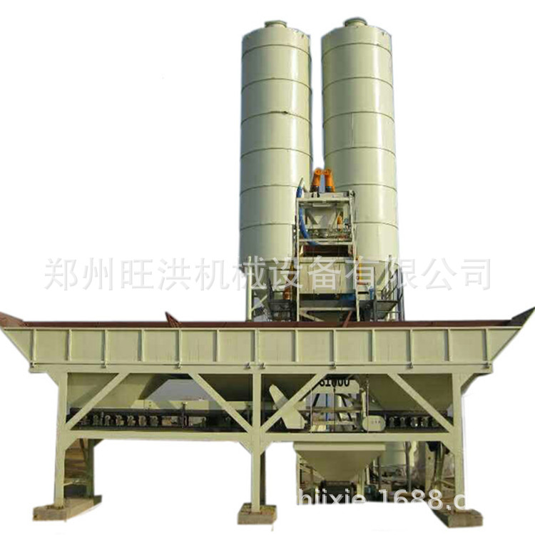 免基础移动式简易混凝土搅拌站 小型搅拌站 宜州封闭式商混搅拌站