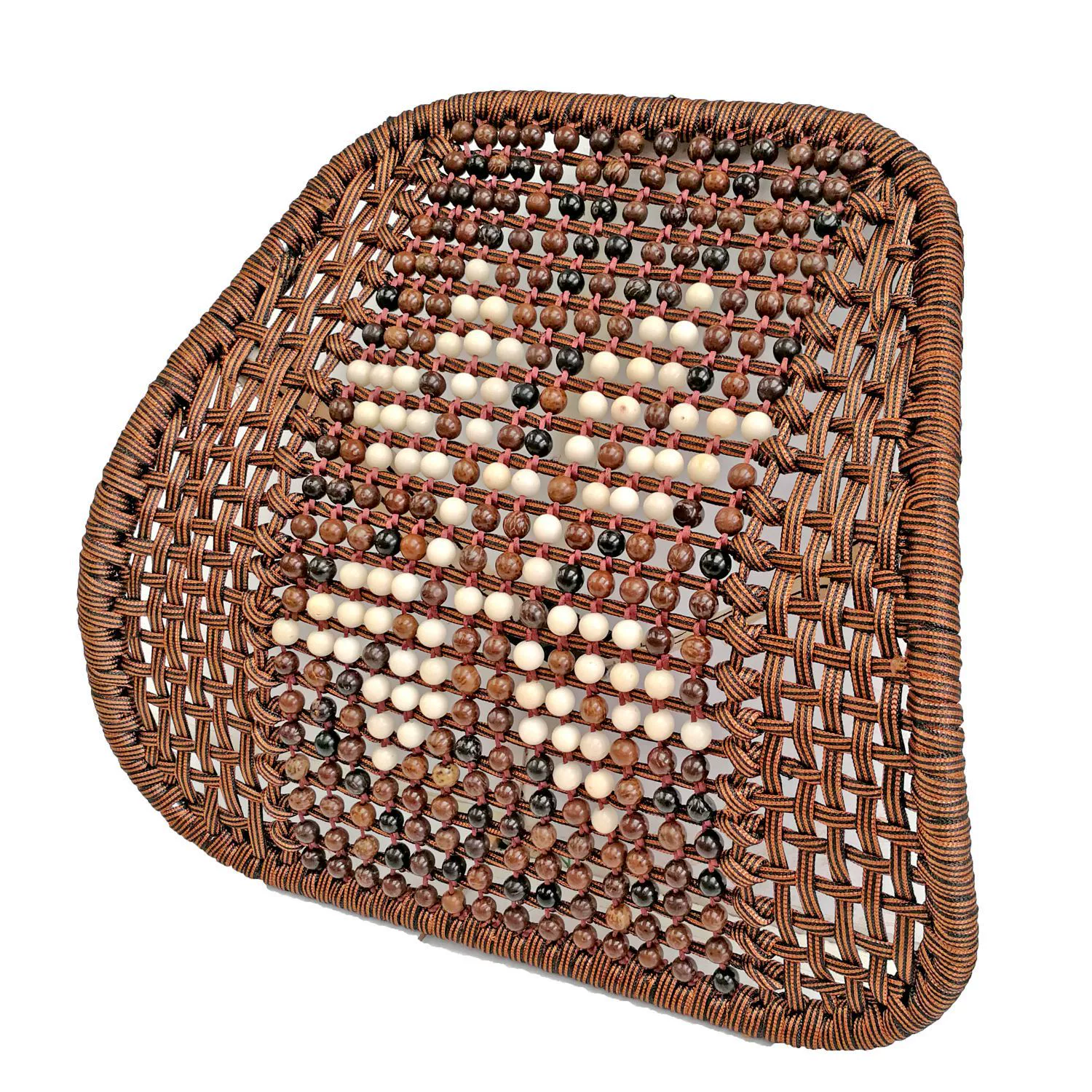 Автомобиль летняя ручная стальная труба шифрование полная талия Бодхи назад ледяная шелковая подушка для талии круглая трубка сзади подушка для талии