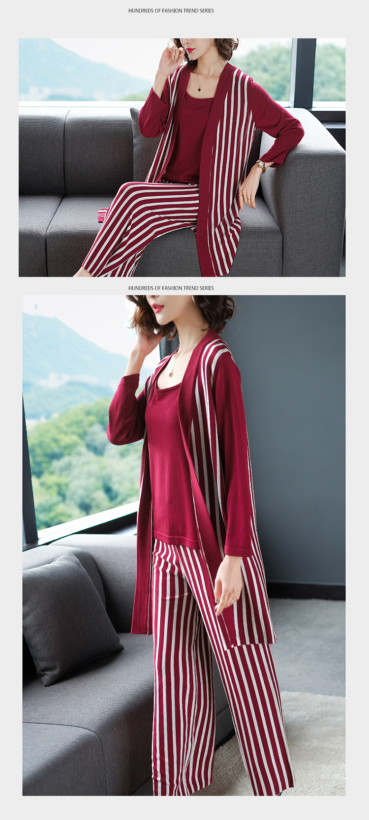 Costume femme XIN YUROU en Tricot - Ref 3335734 Image 23