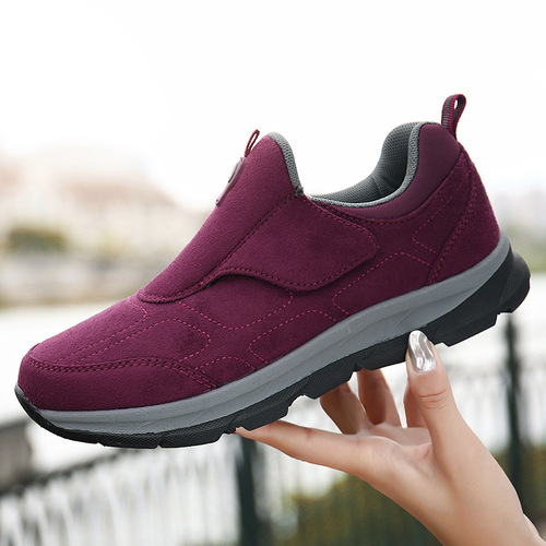  new middle-aged and elderly sports shoes, non-slip lightweight casual shoes, women's shoes, walking shoes, soft sole mother's shoes, single shoes