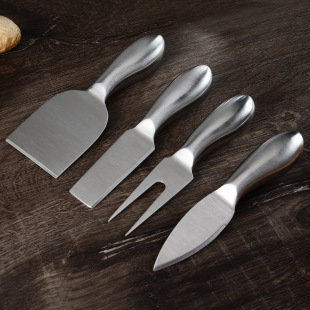 Stainless steel cheese knife cheese knife suit cream cutter pizza knife baking tool cake cheese suit cutter