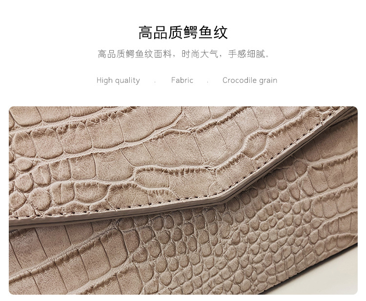 Fashion Crocodile Pattern Handbags Wholesale display picture 22