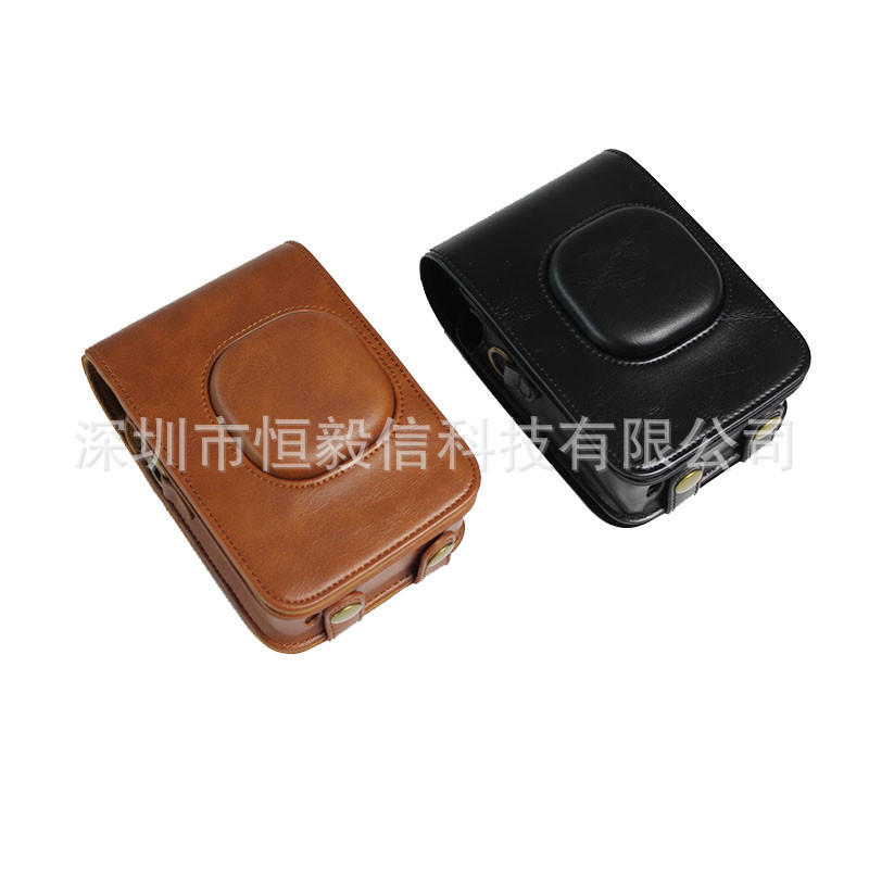 For Fujifilm instax mini LiPlay Camera Bag Leather Case Shoulder Camera Bag