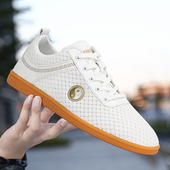 Wholesale Tai Chi shoes cloth shoes tendon bottom spring soft leather Tai Chi Kung Fu martial arts shoes practice shoes sports shoes for men and women