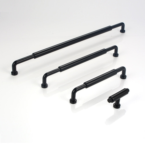 Modern minimalist Nordic cabinet handle copper color light luxury wardrobe handle drawer cabinet door handle cabinet handle minimalist