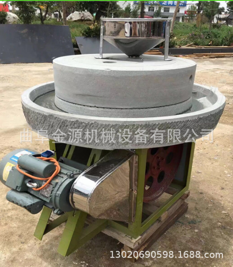 砂岩石磨机  小型米浆豆腐石磨机  石磨机图片