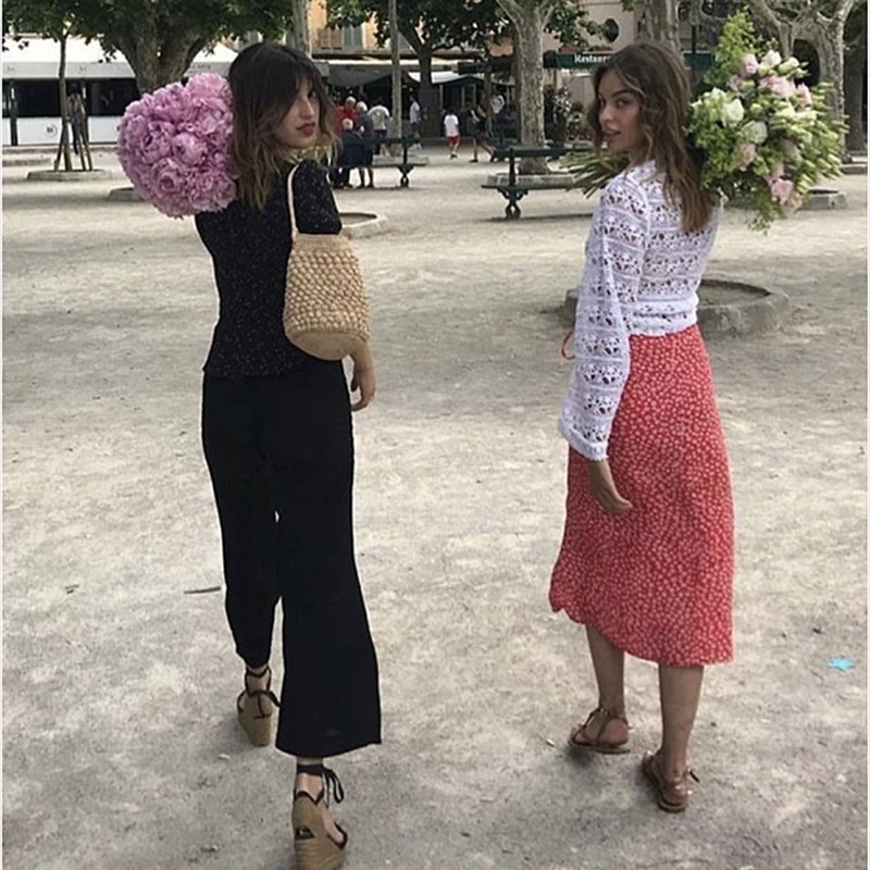  straw fashionable shoulder bag, beach bucket