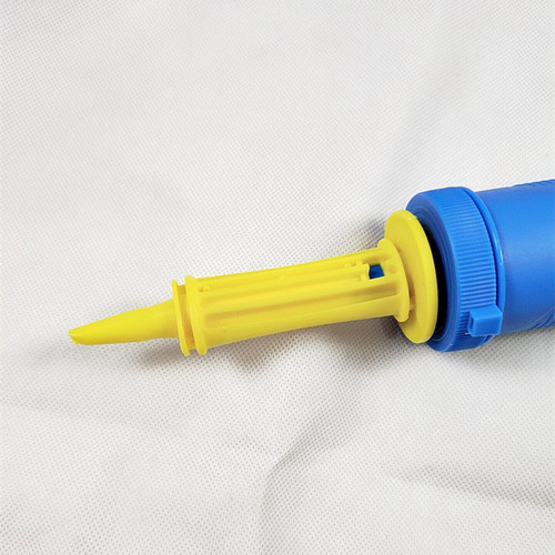 Factory wholesale balloons air pump plastic push manual dual-direction wedding decoration portable swimming pool swimming ring