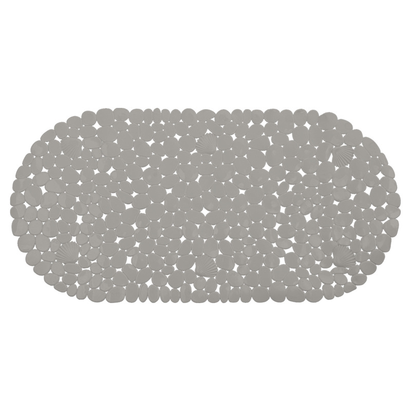 Baño antideslizante alfombra de baño de PVC cuarto de baño ducha ventosa alfombra de piso bañera antideslizante alfombra de baño liso de color sólido estera