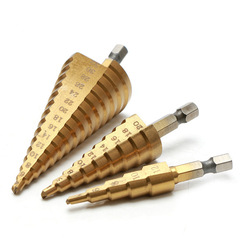 Pillar Drill Step Drill Cone Hole Punch Opening Tool German Type Multifunctional Hole Expander Steel Stainless Steel Metal