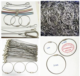 登山扣、钩;通用五金配件;金属丝绳