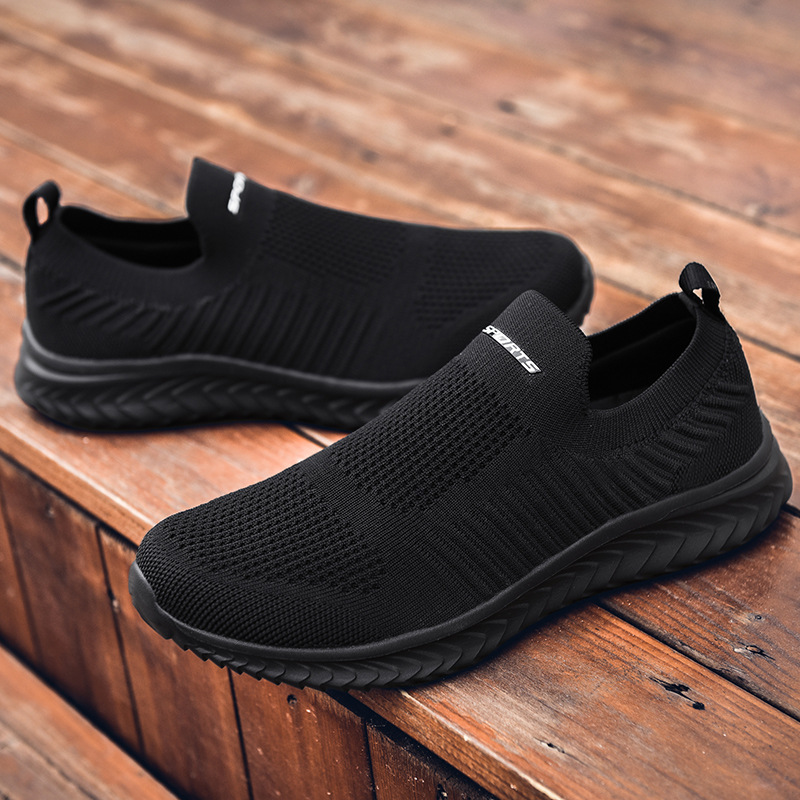 Men Leather Shoes Tennis Shoes Sneakers Synthetic Fabric Arch Support Breathable Slip Resistant Sneakers_voghion.com