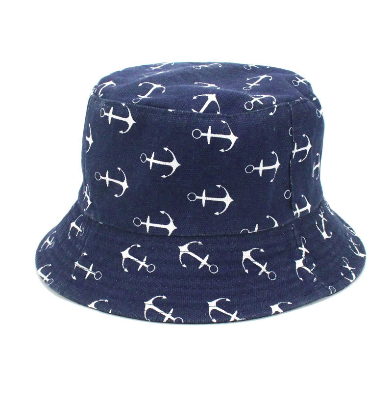 Cappello a pescatore donna leopardo con ricamo ananas_voghion.com