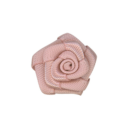 Yao Ming cinta tocado Decoración Ropa Rosa pequeña flor hecha a mano DIY de tres puntos de cinco ángulos cinta de poliéster Rosa pequeña flor