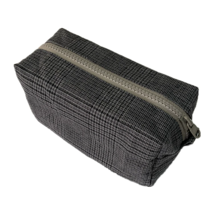 Flannel cosmetic bag, organizer bag