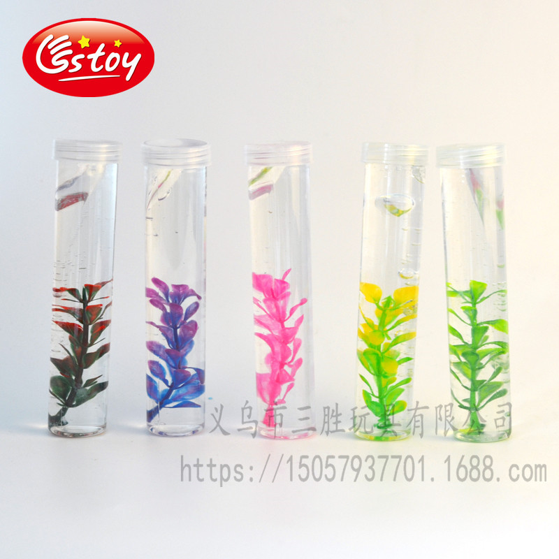 16 cm test tube aquatic crysta