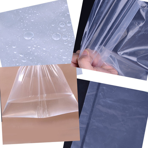 High-pressure PE flat bags, transparent plastic inner film bags, large and small carton food packaging bags, moisture-proof bags wholesale
