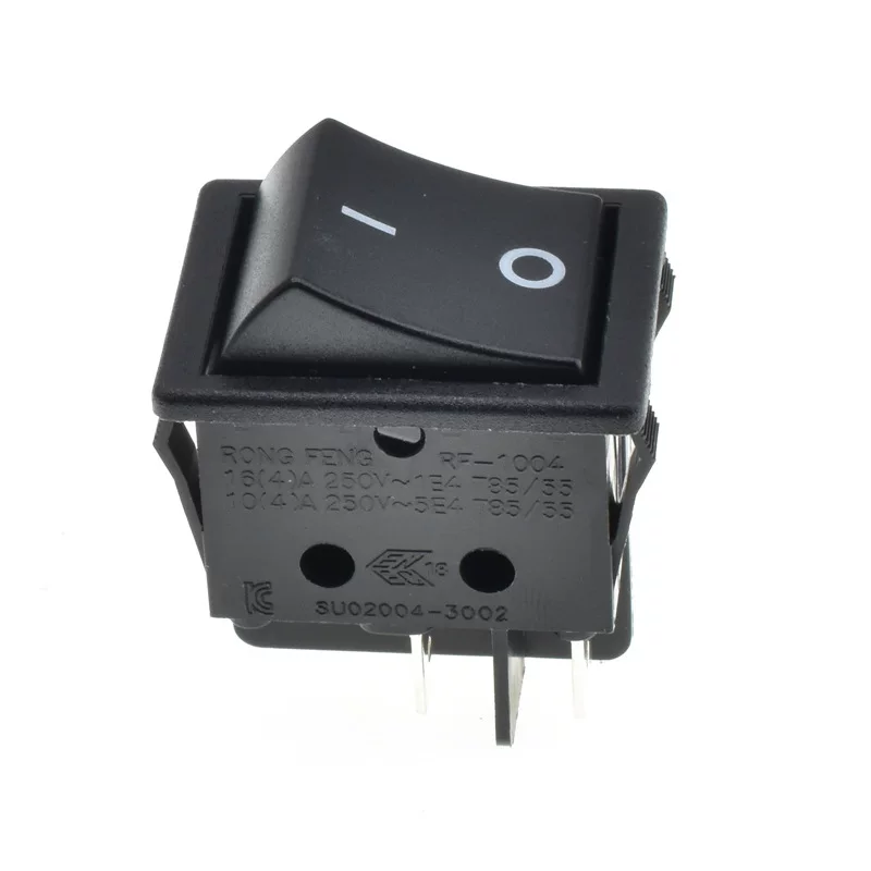 RONGFENG RF-1004-BK/BK Ронгфэн корабельного типа переключатель питания шифратора 4-пин и 2 передачи