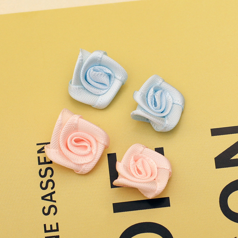 三分涤纶带玫瑰花1