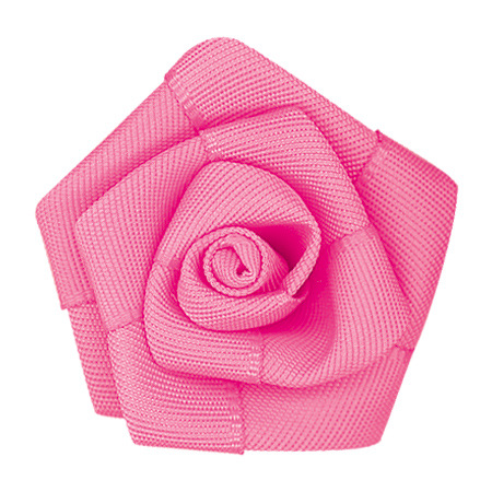 Yao Ming 2,7 cm cinta Rosa pequeña flor tocado horquilla accesorios decorativos hechos a mano DIY cinta Rosa pequeña flor