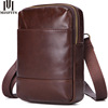 Manufactor Direct selling new pattern man business affairs capacity genuine leather The single shoulder bag Oil Wax leisure time outdoors Belt Waist pack