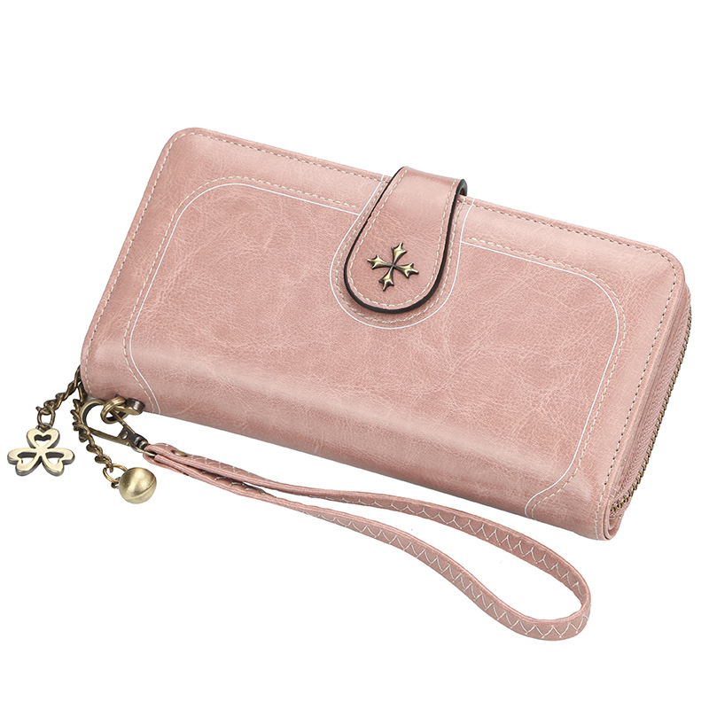 Women'S Wallet Korean Multi Card Middle And Long Hand Bag Fashion Zipper Versatile Bag