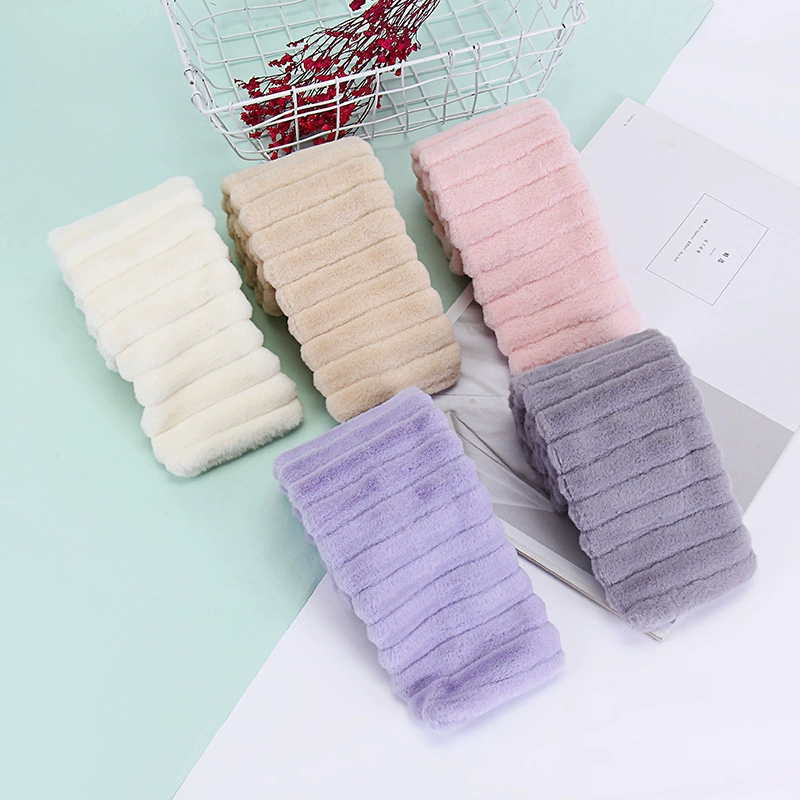Demi-season plush strip, fashionable universal comfortable keep warm scarf, 2020, family style