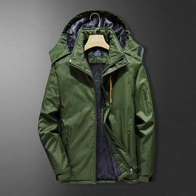 户外冲锋衣男女棉衣冬季加绒加厚保暖外套防寒棉服大码防水登山服|ms