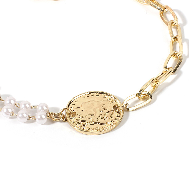 Alloy Material Women'S Gender New Fashion Sexy Chain Pearl Simple Bracelet For Women Hot-saling Wholesale