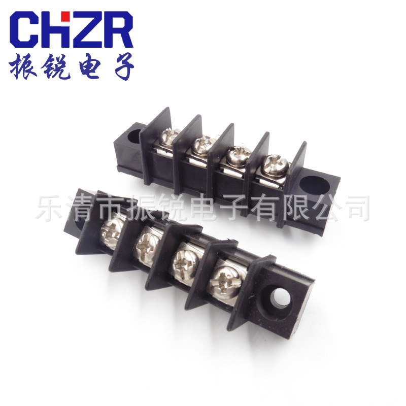 直销HB9500SS-4P带螺丝孔9.5mm间距栅栏式接线端子-3P5P接线插座