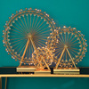 Ferris wheel, rotating jewelry, decorations for living room, coffee photography props