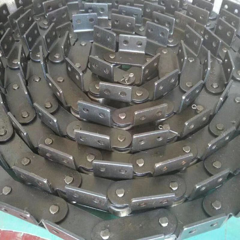 【厂家直销】定做304不锈钢链条 双节距滚子链 单侧板折弯链条