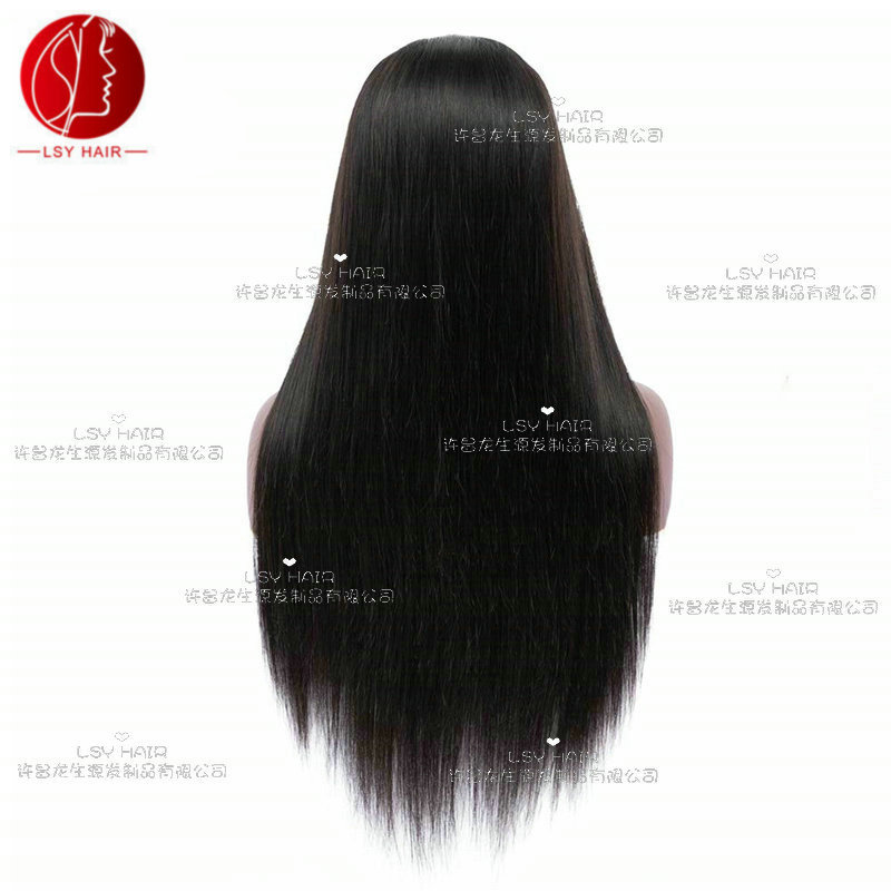 蕾丝假发女human hair wigs Glueless前蕾丝真人假发头套源头工厂详情3