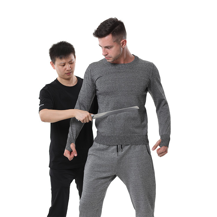 现货5级PE防切割衣服短袖款户外运动野外防割防穿刺抗撕拉防护衣